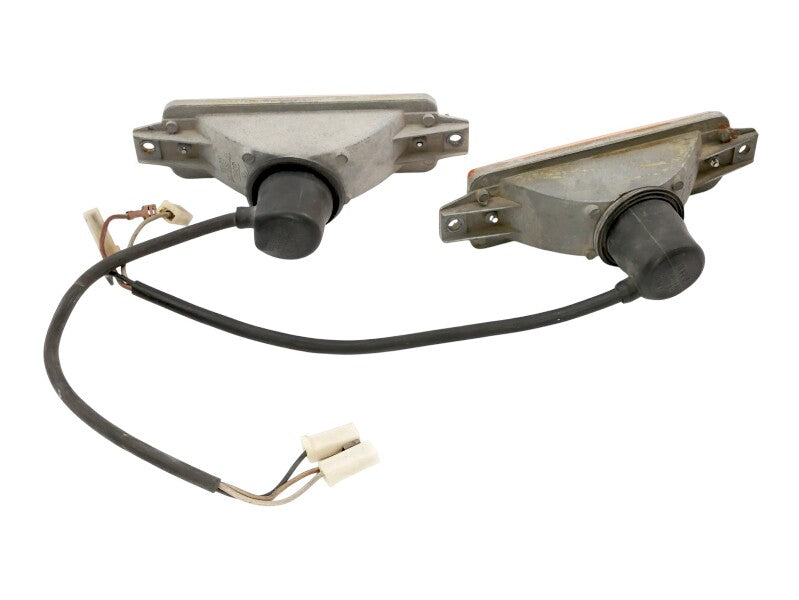 Front Bumper Turn Signal Lights VW Rabbit Cabriolet MK1 Fox OEM ~ 171 953 155