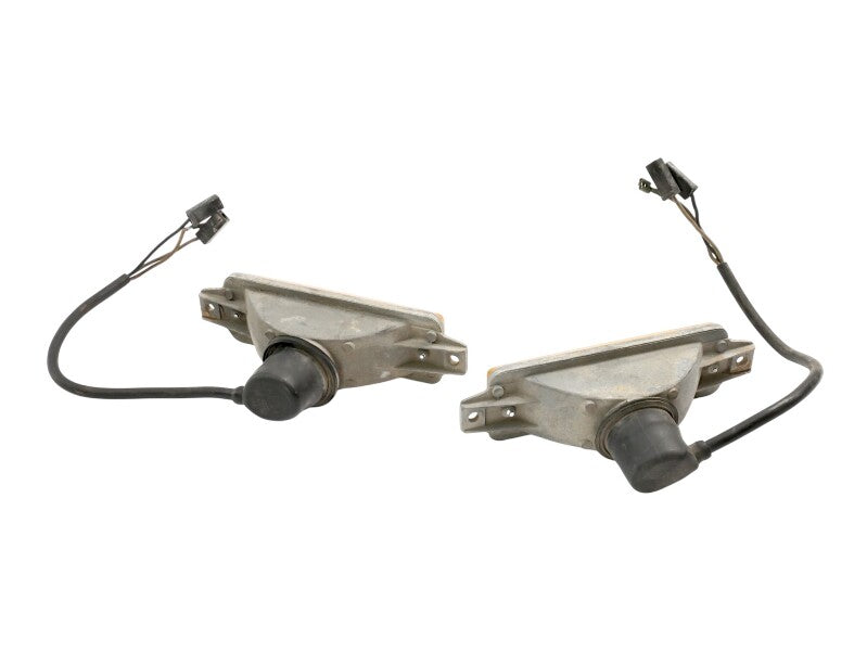 Front Bumper Turn Signal Lights VW Rabbit Cabriolet MK1 Fox OEM ~ 171 953 155 ~
