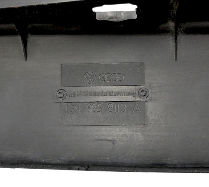 Small Bumper Lower Lip Spoiler 85-88 VW Jetta Golf MK2 - Genuine - 191 805 903 A