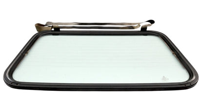 Convertible Top Rear Back Window Glass & Metal Frame 80-93 VW Rabbit Cabriolet -