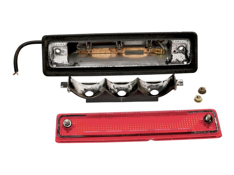 Center Third Trunk Brake Light & Lens 86-93 VW Cabriolet - OEM - 155 945 121