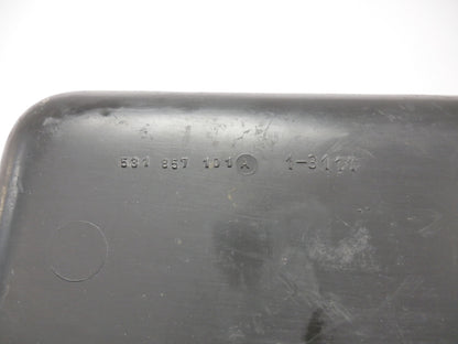 Glove Box Glovebox Compartment 75-81 VW Scirocco MK1 Black - OEM - 531 857 101 A