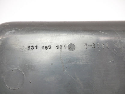 Glove Box Glovebox Compartment 75-81 VW Scirocco MK1 Black ~ OEM ~ 531 857 101 A