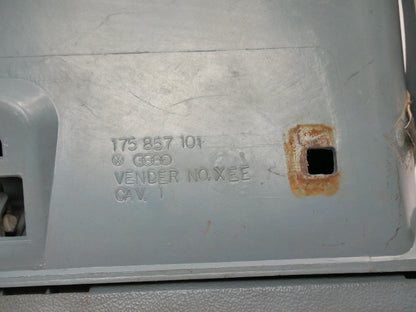 Early Glovebox Glove Box 75-80 VW Rabbit MK1 Light Blue - OEM - 175 857 101