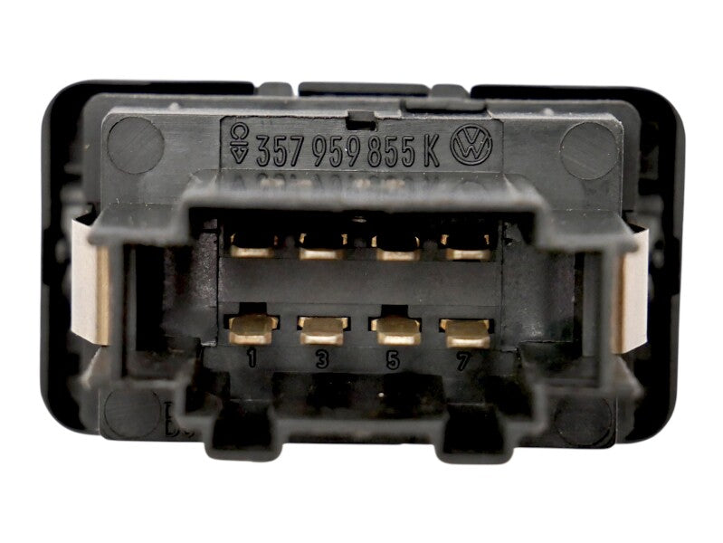 Dash Rear Power Window Switch Button 90-94 VW Passat B3 - OEM - 357 959 855 K