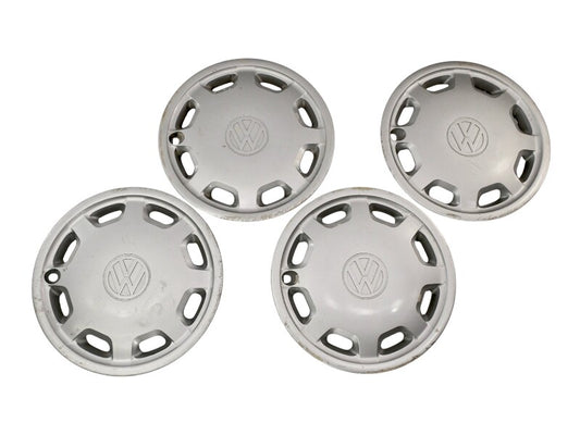 Genuine Hub Cap Wheel Cover Set 14" 93-99 VW Jetta Golf Cabrio MK3 | 1HM 601 147