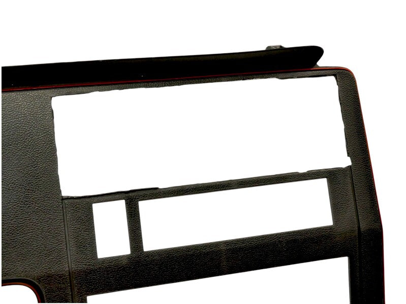 Red Stripe Dash Radio Surround Trim Panel 83-84 VW Rabbit GTI MK1 175 857 061