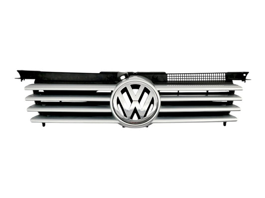Upper Grill Grille 99-05 VW Jetta MK4 LA7W Reflex Silver Genuine - 1J5 853 655 A