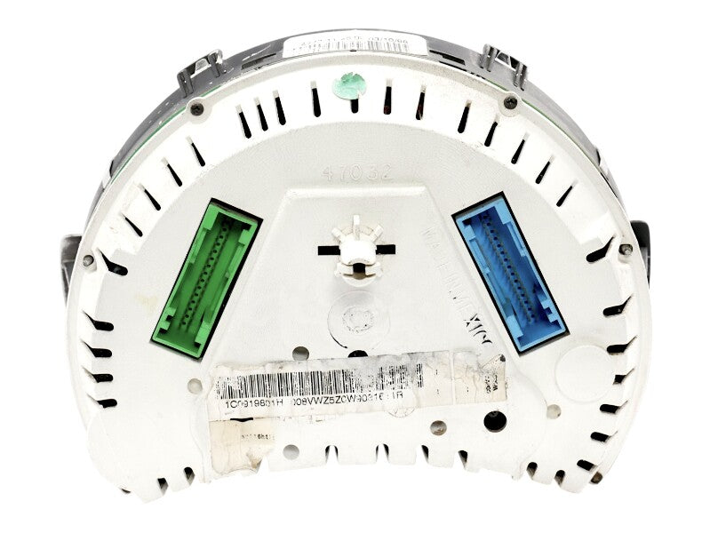 Gauge Instrument Cluster 1999 VW Beetle 2.0 AEG MT Speedometer - 1C0 919 9801 H