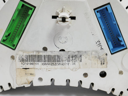 Gauge Instrument Cluster 1999 VW Beetle 2.0 AEG MT Speedometer - 1C0 919 9801 H