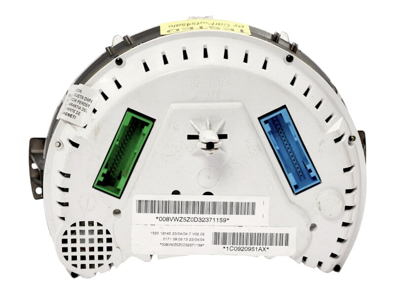 Gauge Instrument Cluster 02-05 VW Beetle TDI MT Speedometer 244k - 1C0 920 951 AX