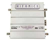 Hifonics 2x50w Amp Amplifier Mercury X American Warrior