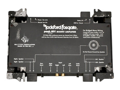 Rockford Fosgate Amp Amplifier Punch 40i DSM Mosfet