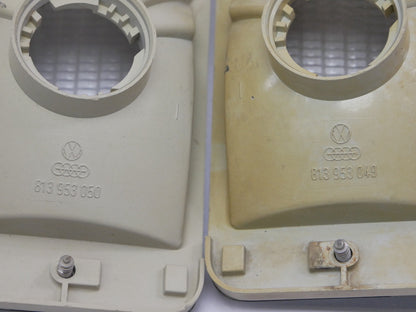 Bumper Turn Signal Lights Lamps 85-87 Audi 80 4000 Coupe GT B2 OEM - 813 953 049