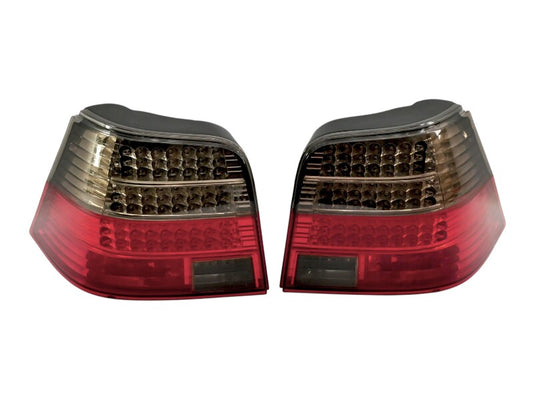 LED Smoked Taillight Tail Light Lamp Set 99-05 VW Golf GTI MK4 - Depot