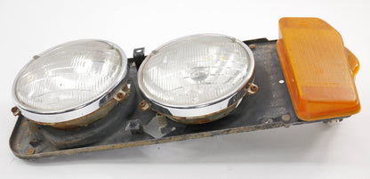 LH Headlight Head Light Lamp & Turn Signal 75-77 VW Scirocco MK1 Early - Genuine