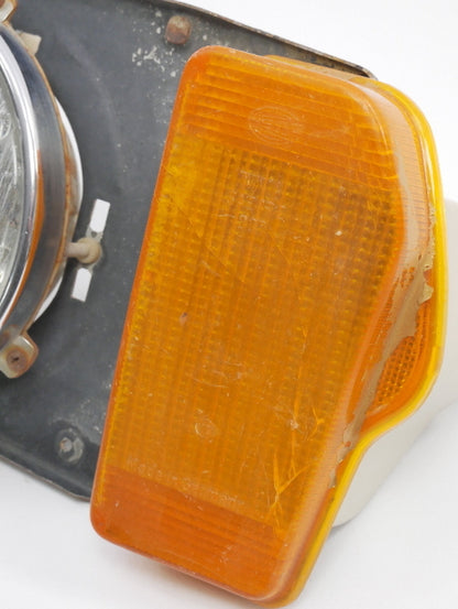 LH Headlight Head Light Lamp & Turn Signal 75-77 VW Scirocco MK1 Early - Genuine