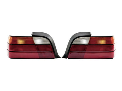 Taillight Tail Light Lamp Set 92-99 BMW 318 325 Coupe Convertible E36 - Genuine