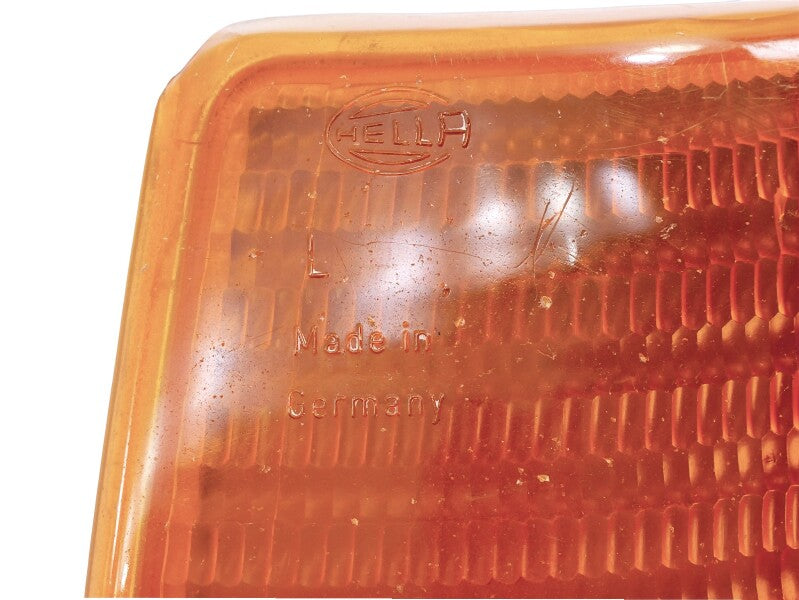 LH Turn Signal Corner Light Lens 89-90 Audi 100 C3 - Genuine - 443 941 625 A