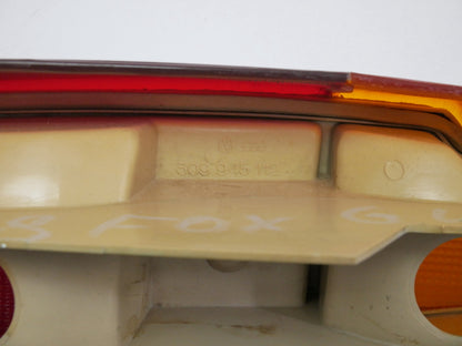RH Taillight Tail Light & Bulb Tray 87-90 VW Fox Wagon ~ Genuine ~ 309 945 112