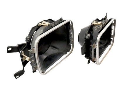 Headlight Head Light Lamp Bucket Set 87-90 VW Fox - OEM - 307.941.007.2 & 008.2