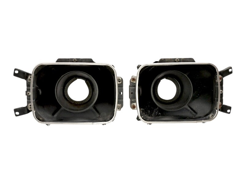 Headlight Head Light Lamp Bucket Set 87-90 VW Fox - OEM - 307.941.007.2 & 008.2