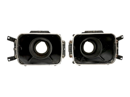 Headlight Head Light Lamp Bucket Set 87-90 VW Fox - OEM - 307.941.007.2 & 008.2
