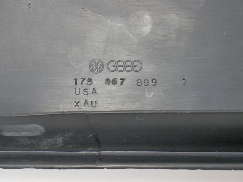 LH Lower Dash Cover Panel 81-84 VW Rabbit & Pickup MK1 - GTI Blue - 175 857 899