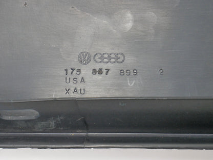 LH Lower Dash Cover Panel 81-84 VW Rabbit & Pickup MK1 - GTI Blue - 175 857 899