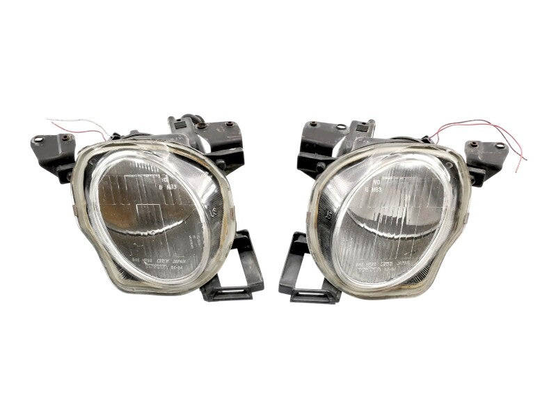 Inner High Beam Head Light Lamp Set 92-00 Lexus SC300 SC400 - Genuine