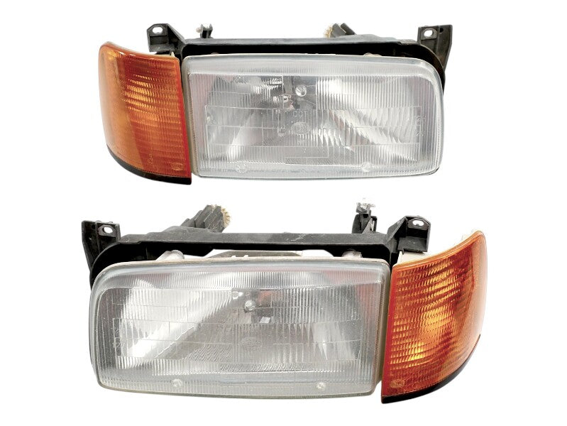 Headlight Head Light Lamp Assembly Set 90-94 VW Passat B3 - OEM - 357 953 049 B