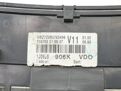 Gauge Cluster Speedometer Speedo 02-03 VW Jetta Golf MK4 2.0 1.8T 1J0 920 906 K