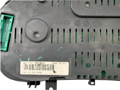 108k Gauge Cluster Speedometer Speedo 02-03 VW Jetta Golf MK4 - 1J0 920 906 K