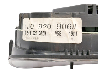 Gauge Cluster 02-03 VW Jetta Golf TDI Mk4 Speedometer Instrument ~ 1J0 920 906 M