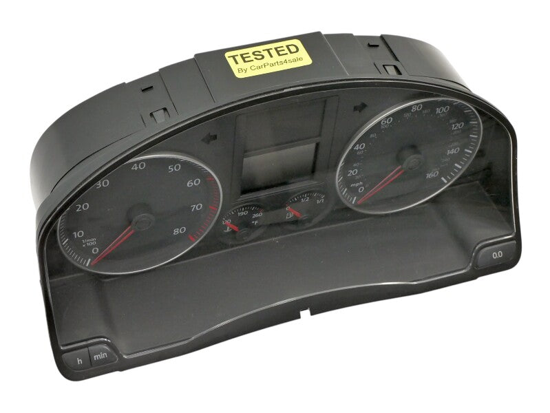 98K Gauge Cluster 2007 VW Jetta Rabbit MK5 2.5 Sedan Speedometer - 1K0 920 953 H