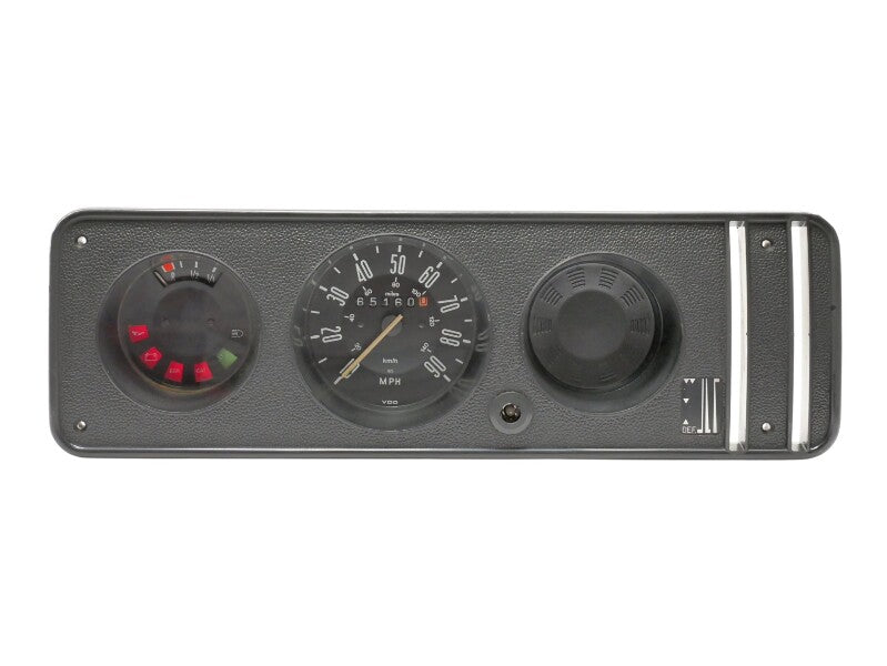 Gauge Cluster Speedometer 1977 VW Bus Transporter Bay Window T2 , 211 957 023 P