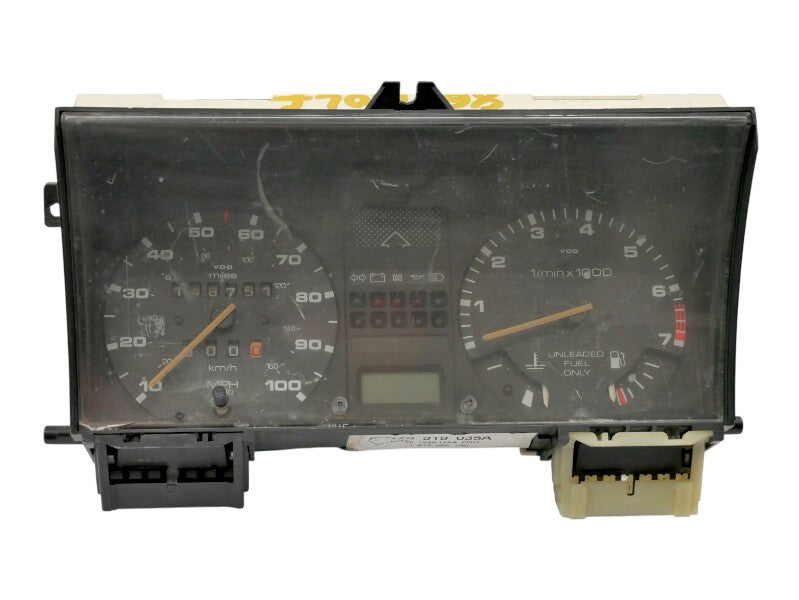 Gauge Cluster Speedometer 85-89 VW Jetta Golf MK2 8v 7k Tach ~ 176 919 035 A