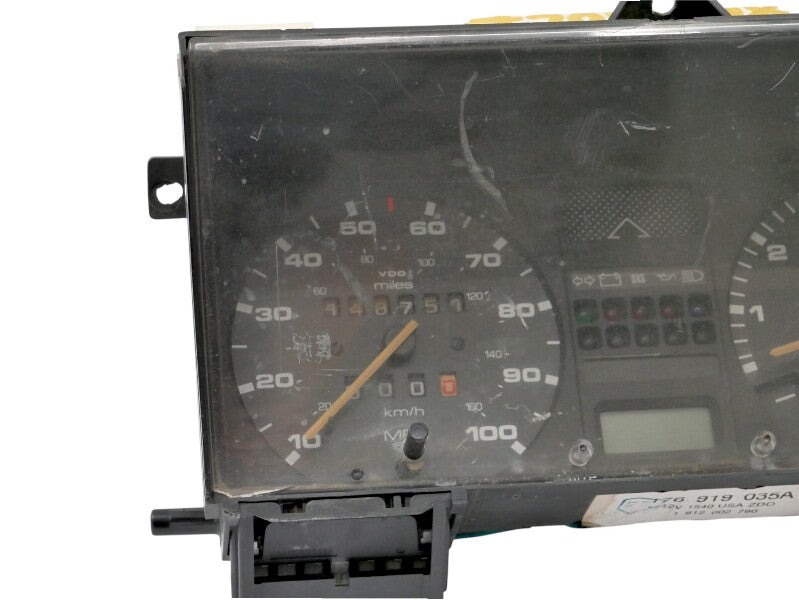 Gauge Cluster Speedometer 85-89 VW Jetta Golf MK2 8v 7k Tach ~ 176 919 035 A