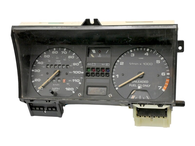 VDO Gauge Cluster Speedometer 85-89 VW Jetta Golf MK2 CE1 8v Gas 191 919 035 DK