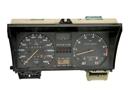 Gauge Cluster Speedo 85-89 VW Jetta GTI MK2 MFA 7k Tach 120mph - 176 919 035 C -