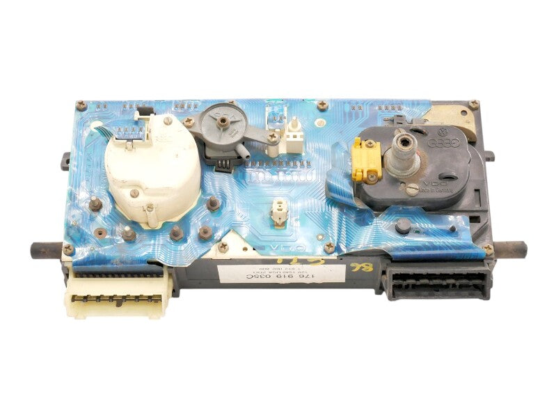 Gauge Cluster Speedo 85-89 VW Jetta GTI MK2 MFA 7k Tach 120mph . 176 919 035 C .