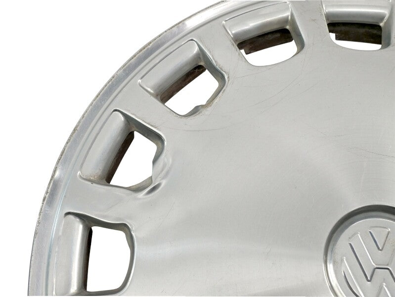 2x Metal 13" Hub Cap Wheel Cover VW Jetta Golf Rabbit Pickup Mk1 MK2 - Genuine -