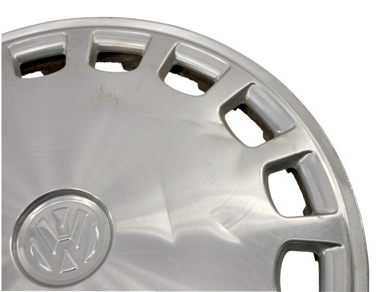 2x Metal 13" Hub Cap Wheel Cover VW Jetta Golf Rabbit Pickup Mk1 MK2 - Genuine -