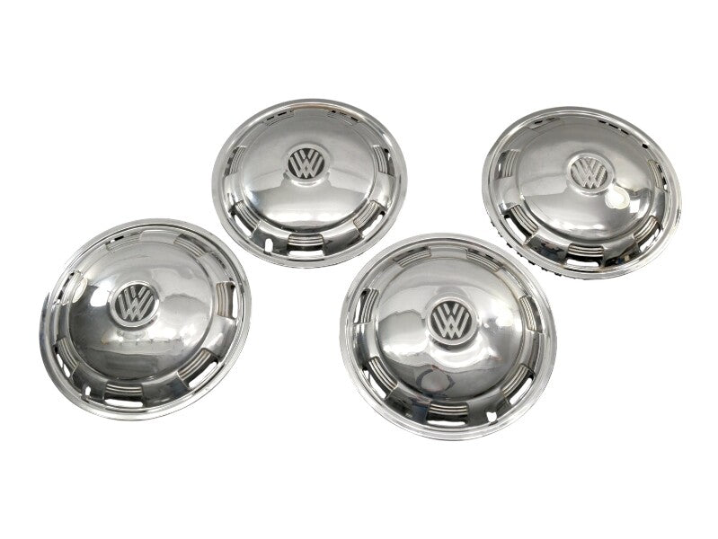 Vintage 15" Hub Cap Wheel Cover Set VW Beetle Bus Bug Ghia Aircooled Del-Met