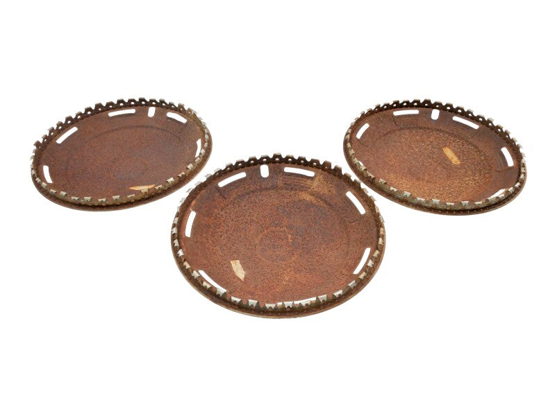 3x Vintage 15" Hub Cap Wheel Cover Set VW Beetle Bus Bug Ghia Aircooled Del-Met