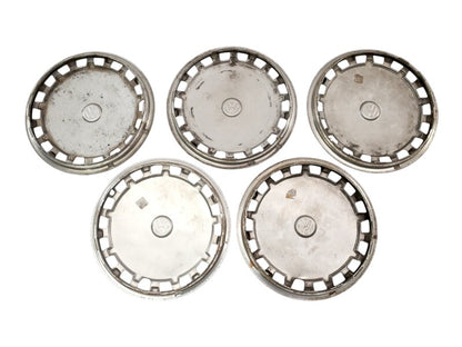 5x Metal 13" Hub Cap Wheel Cover VW Jetta Golf Rabbit Pickup Mk1 MK2 - Genuine