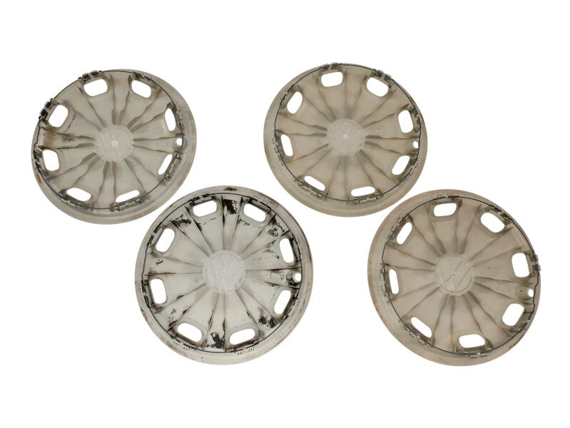 Genuine Hub Cap Wheel Cover Set 14" 93-99 VW Jetta Golf Cabrio MK3 . 1HM 601 147