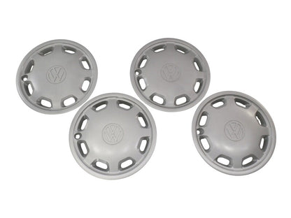 Genuine Hub Cap Wheel Cover Set 14" 93-99 VW Jetta Golf Cabrio MK3 . 1HM 601 147