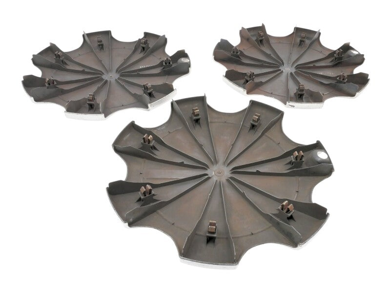 Set Of 3 Center Hub Caps For 14" VW Passat B3 Wheels - Genuine - 357 601 147 A
