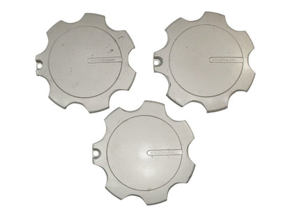 Set Of 3 Center Hub Caps For 14" VW Passat B3 Wheels - Genuine - 357 601 147 A